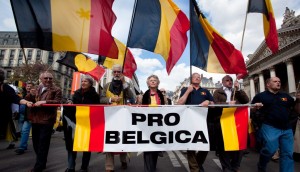 Demonstration für den Erhalt des Landes am 16. Mai 2010 in Brüssel.