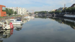 Río Schelde y Leie. Gante