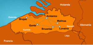 mapaBelgica