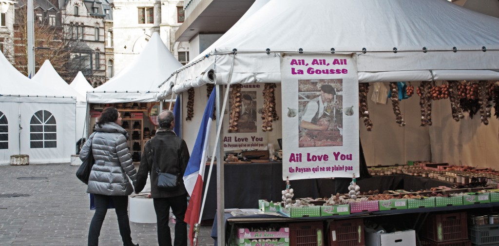 Stadshal y el mercado de Fiesta Europa