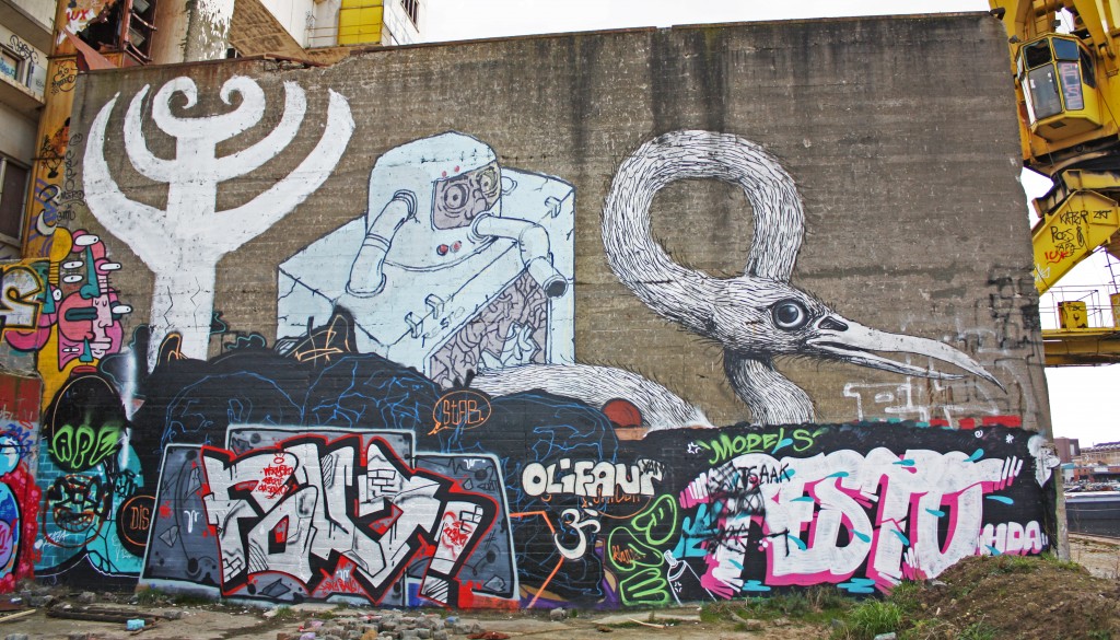 Graffiti en Gante