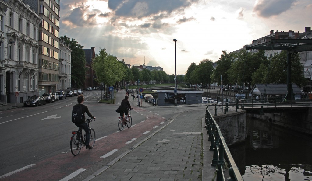 Cuatro rutas para descubrir Gante en bicicleta