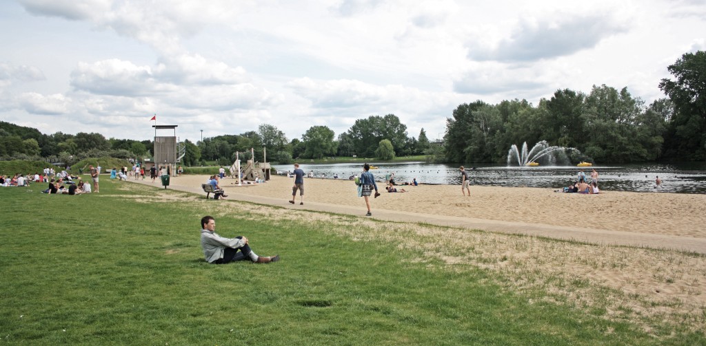 Blaarmeersen: la “playa” de Gante