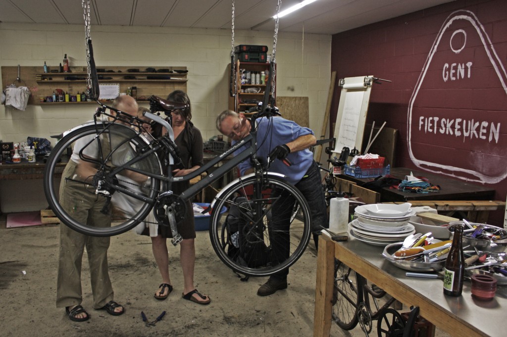 Gent Fietskeuken: “la cocina de las bicicletas”