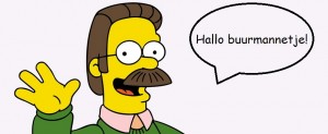 flanders simpsons