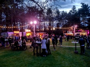 Un food truck en un castillo belga Hallerbos (3)