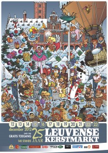 Affiche kerstmarkt 2012