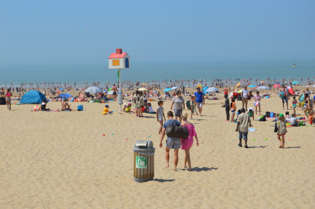 Ostende, la playa más popular de Bélgica.