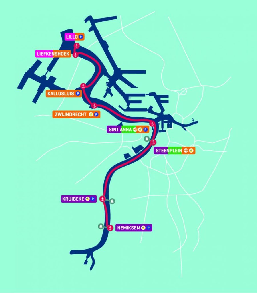 dewaterbus route 2020