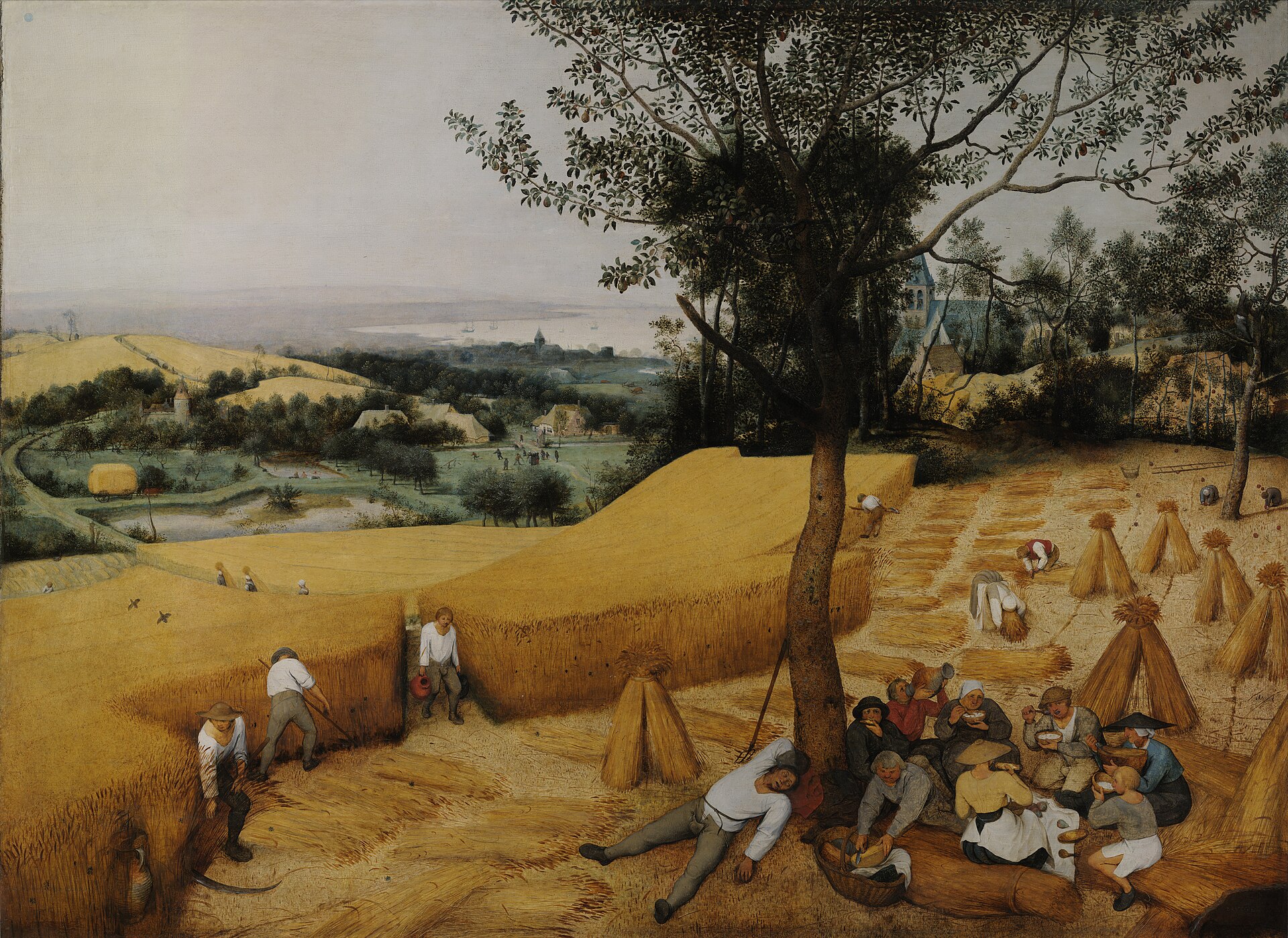 Pieter Bruegel the Elder The Harvesters Google Art Project
