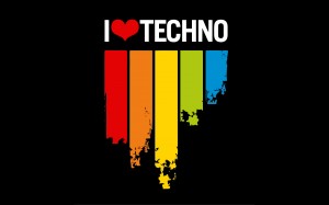 i love techno music